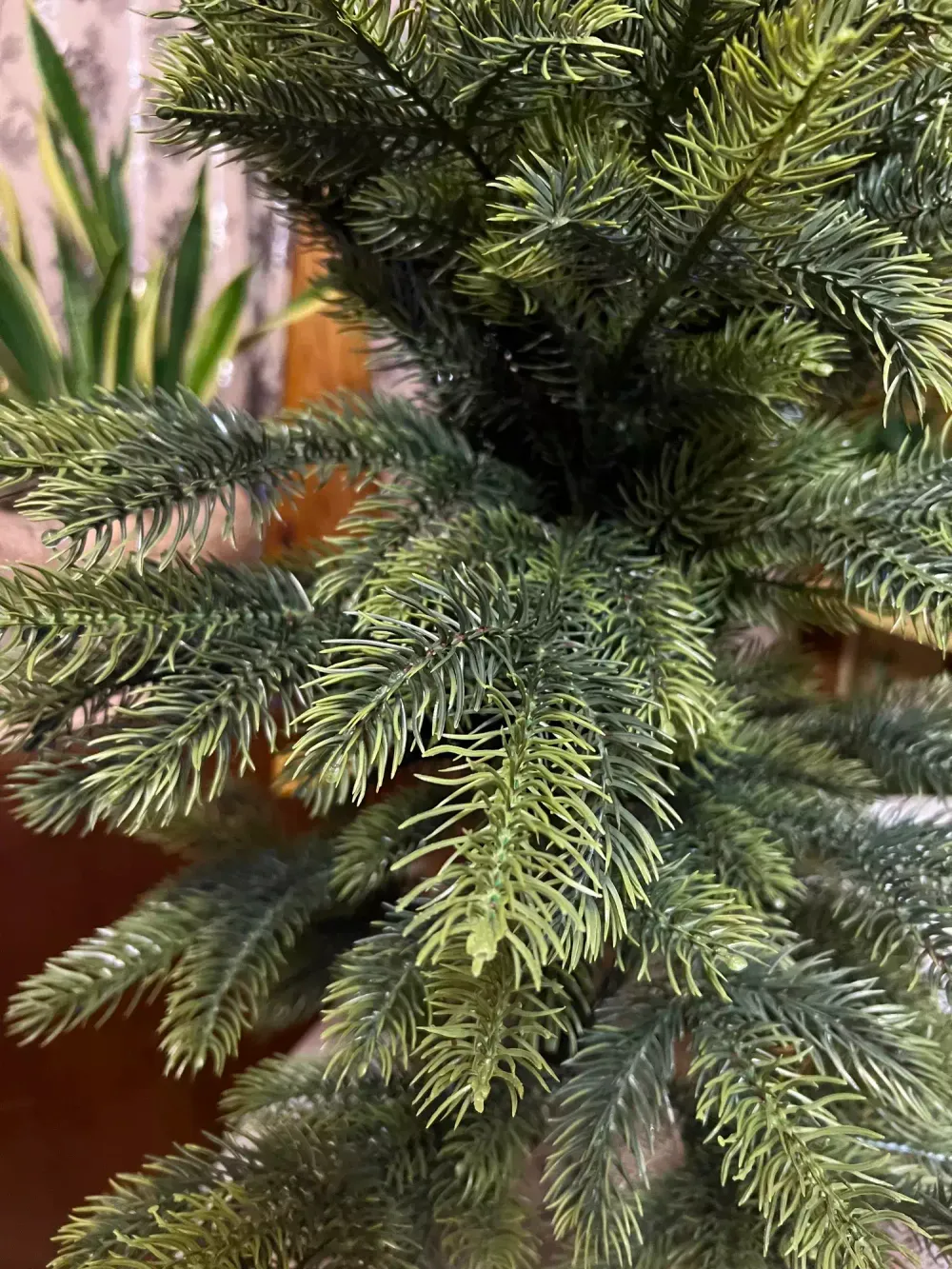 Настольная елка "Богемская" (Литая хвоя+пвх) высота 60 см / 90 см