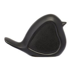 Декор из фарфора black birdie из коллекции essential, 14,5х6x10 см