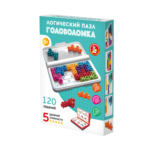 Игра головоломка Логический пазл Крестики-нолики Учись играя