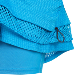 Женская теннисная юбка Lucky in Love Level Up Ruche Skirt Women - Blue