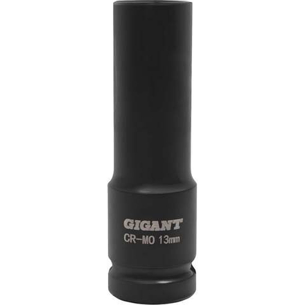 Головка ударная 6-ти гранная удлиненная 13 мм; 1/2"DR Gigant G-12-13Li