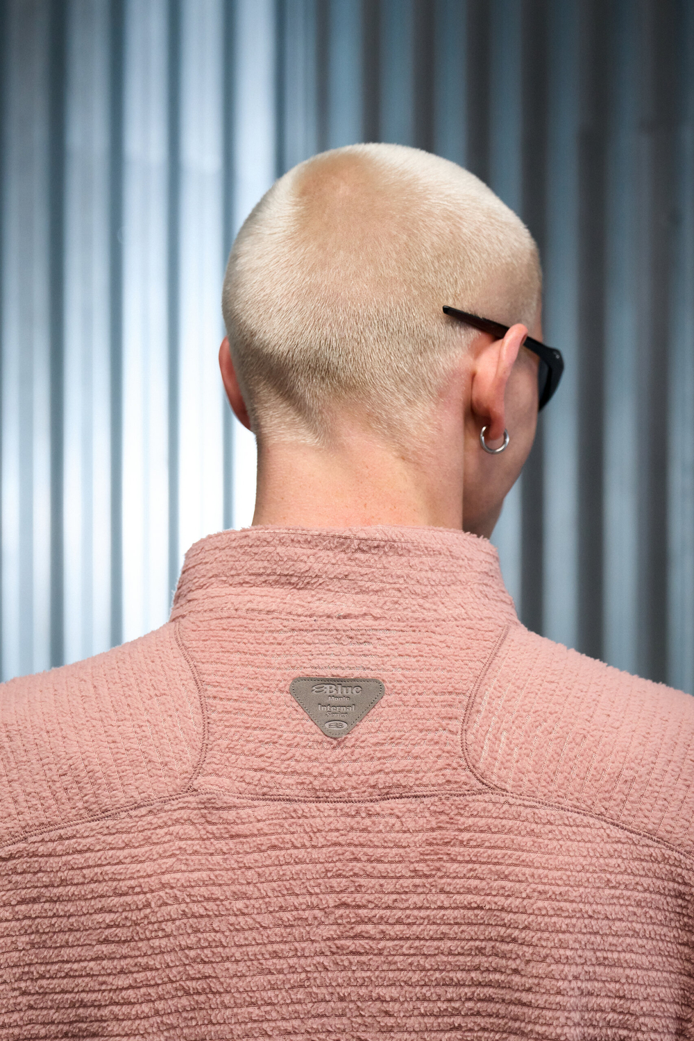 Лонгслив Nothomme Blue P-down Lightweight Half-zip Longsleeve "Lotus Mist Powder"