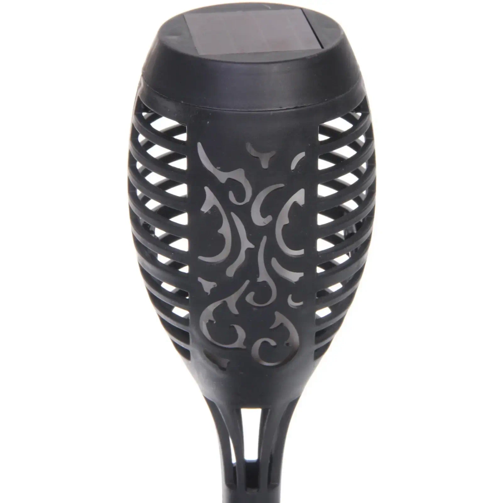 Фонарь садовый «Факел» 50*7 см, на солнечной батарее, Теплый белый (эффект пламени)