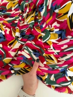 Ткань для рукоделия штапель для шитья 2 м плательная вискоза