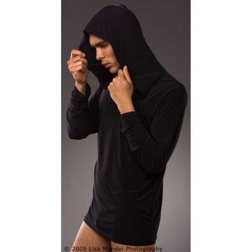 Мужская кофта черная N2N Dream Hoodie Black