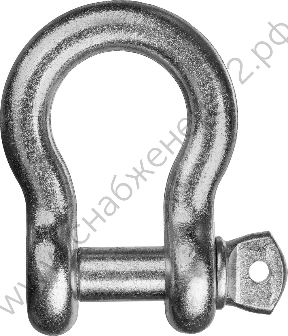 ЗУБР 1/2″ (12.7 мм), 6 шт, палец 16 мм, г/п 2 тн, омегообразная скоба, цинк, Профессионал (304525-13)