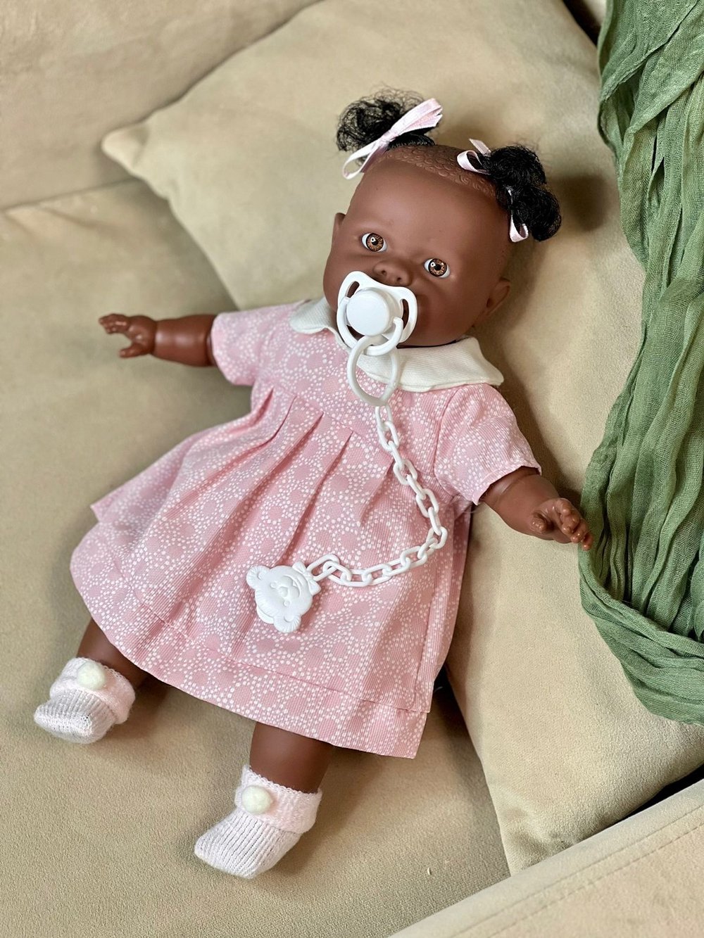 Кукла Berbesa мягконабивная 38см ALICIA в пакете (4357K)