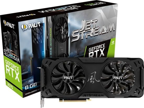 Видеокарта Palit GeForce RTX 3070 JetStream