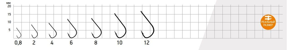 Крючки для рыбалки Saikyo KH-10006 Sode Ring BN