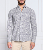 льняная рубашка c-hal-kent-c1-223 BOSS BLACK - белый(50474169)