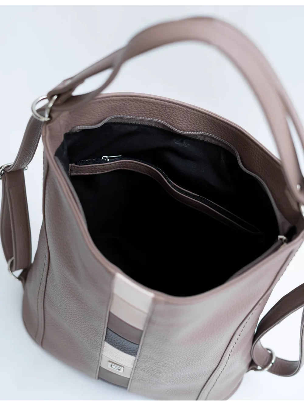 Сумка рюкзак большая через плечо трансформер