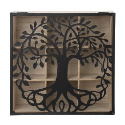 GAEM Шкатулка для чайных пакетиков, L24,5 W24 H7,5 см