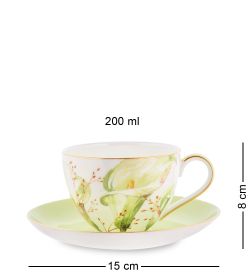 Pavone JK- 74 Чайный набор на 6 перс. «Калла» (Calla Charme  )