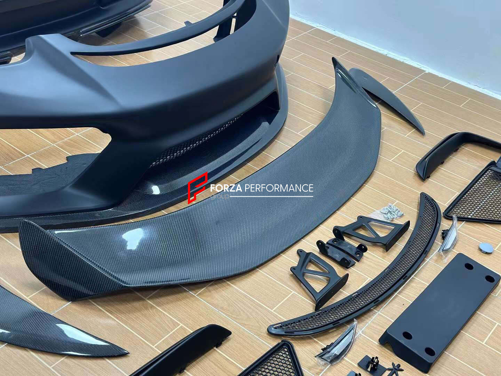 Обвес переделка для Porsche Boxster 987 2005-2013 в 718 982 GT4 2016+ Порше