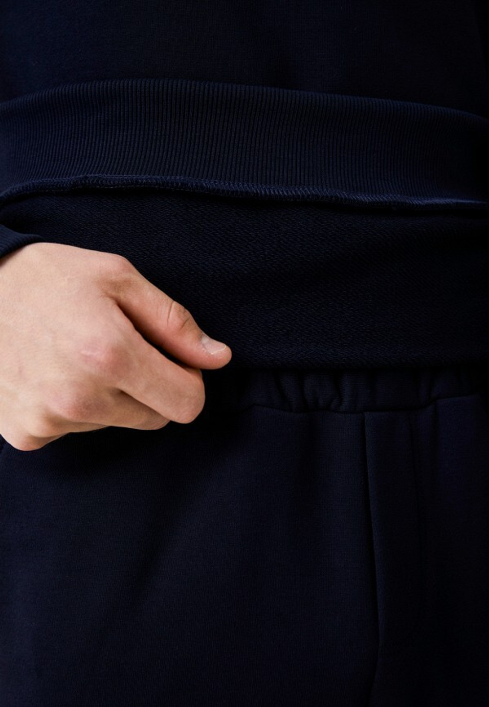 Свитшот Anyday sweatshirt man 01, цвет темно-синий