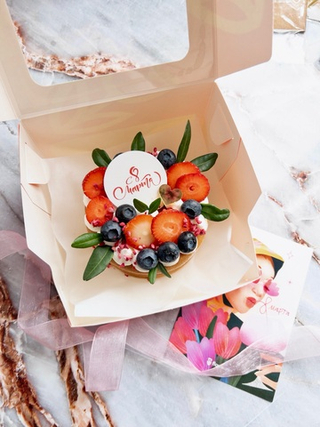 Бенто торт Медовик к 8 Марта