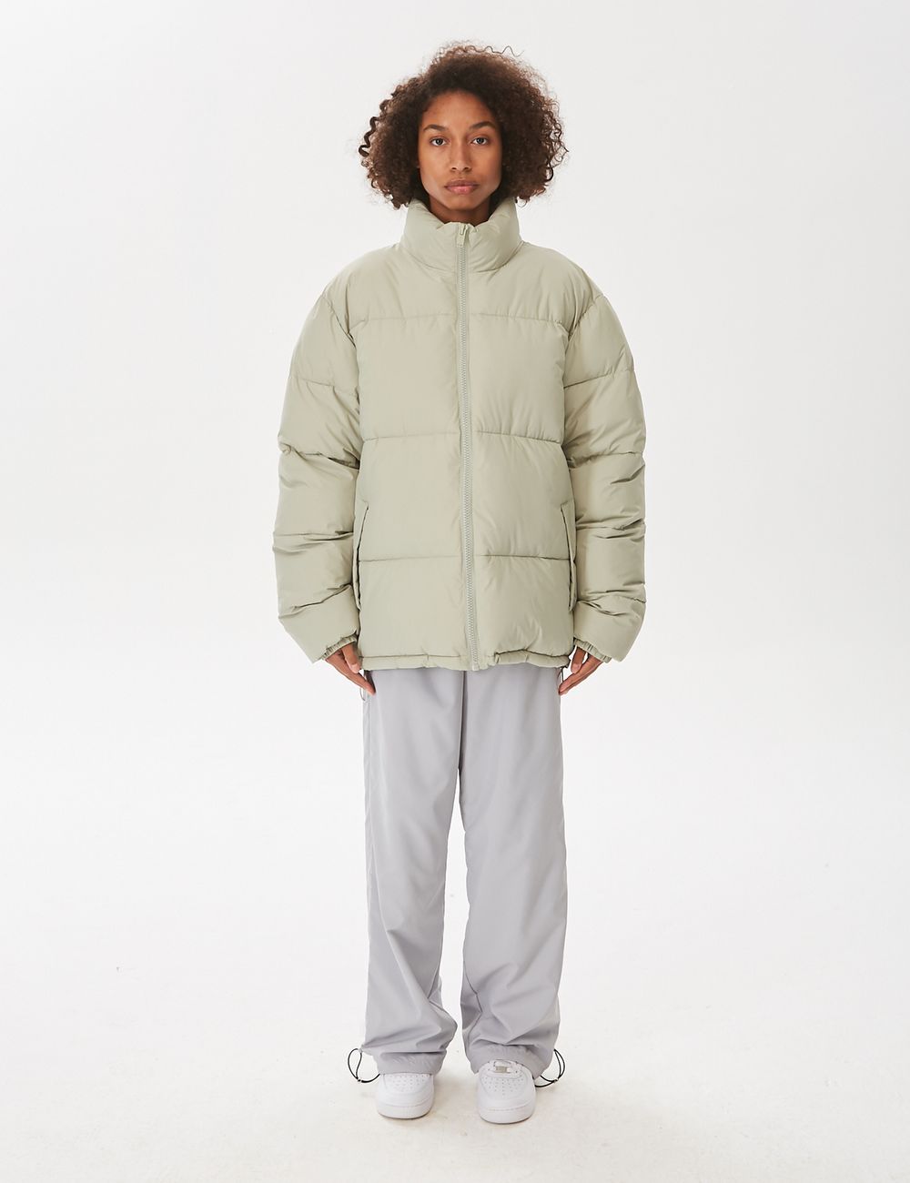 Пуховик ZNY Basic Хаки