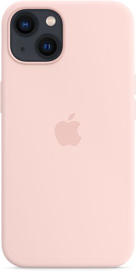 Чехол Apple Silicone Case with MagSafe for iPhone 13 mini, «розовый мел»