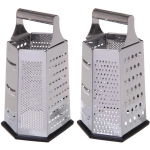 Терка 6-ти сторонняя 24*14*12см, силиконовое основание