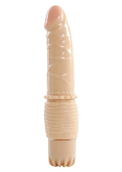 Вибратор Vibe Swam - 21,7 см. (Цвет: телесный)