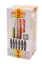 Ручка масляная 0,7 мм, синяя, пастель