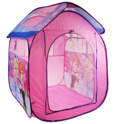 Палатка детская игровая фрозен, 83х80х105см, в сумке
