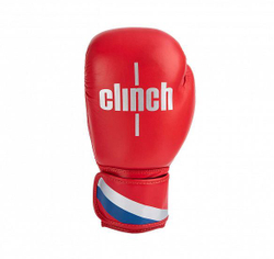 Перчатки боксерские Clinch Olimp Plus красные C155
