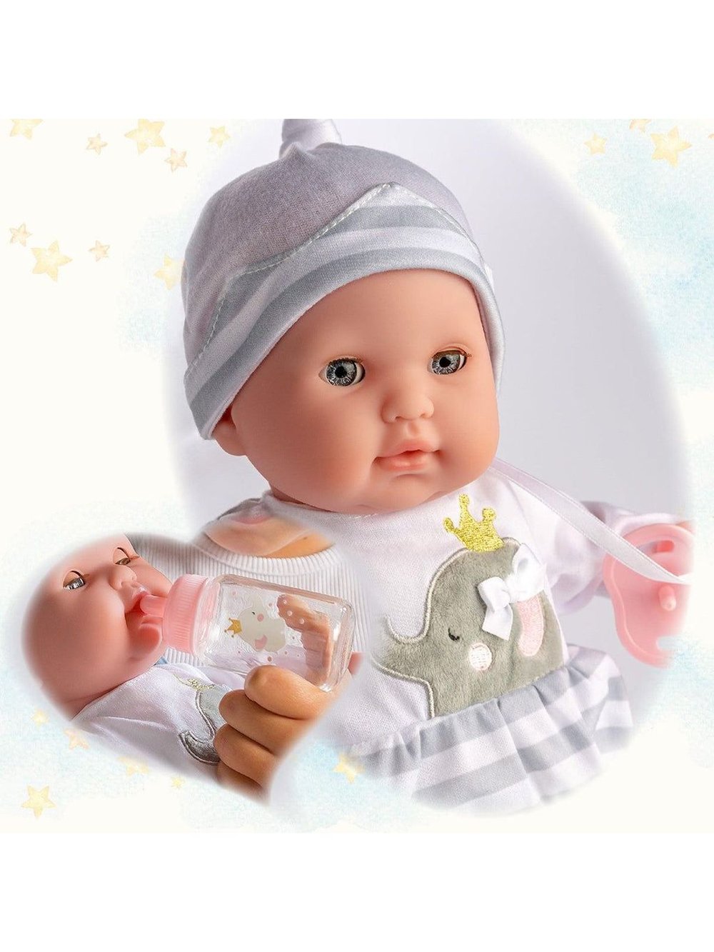 Кукла BERENGUER мягконабивная 38см (30036)