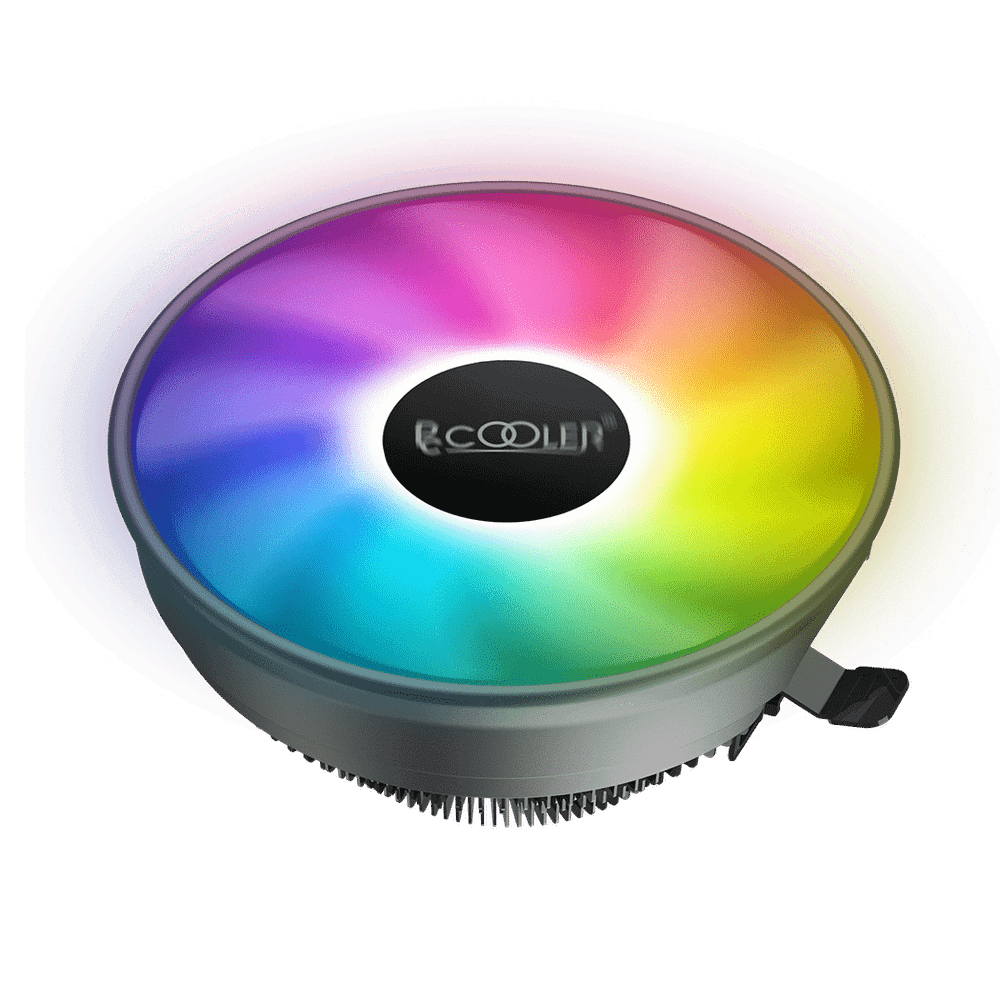 Вентилятор для процессора PCCooler E126M PRO RGB TDP 100W 1700/1200/115x/АМ5/AM4/AM3/AM3+/AM2 Черный