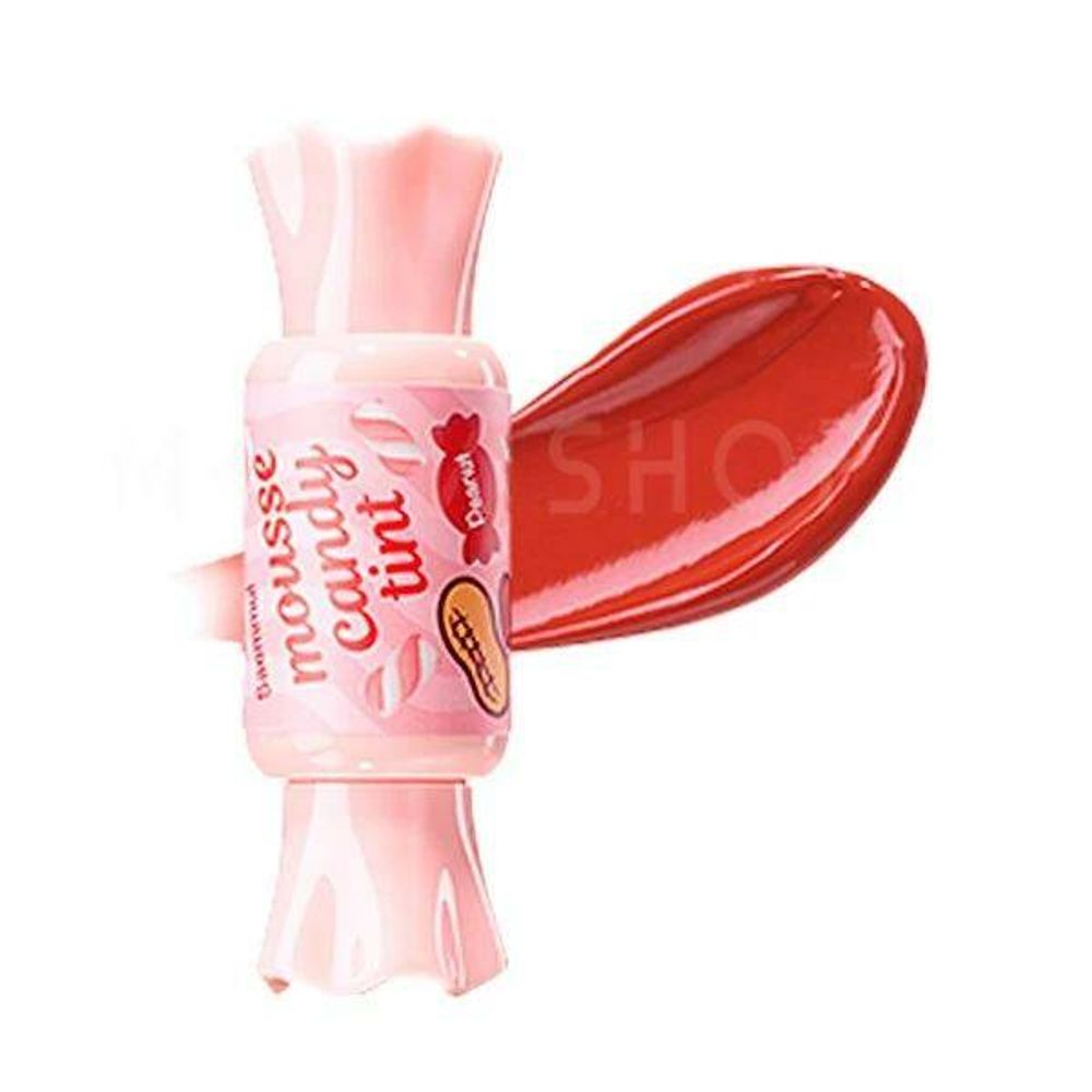The Saem Lip Тинт для губ 2 Saemmul Mousse Candy Tint 2 Strawberry Mousse