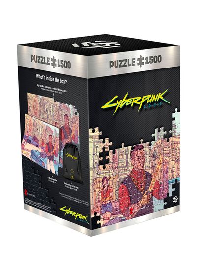 Пазл Good Loot Cyberpunk 2077 Valentinos - 1500 элементов / Пазл по мотивам игры «Киберпанк 2077»