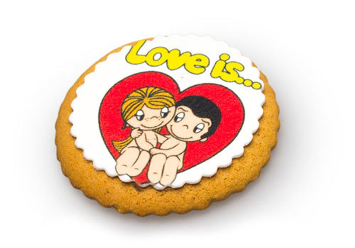 Имбирный пряник "Love is", 40г