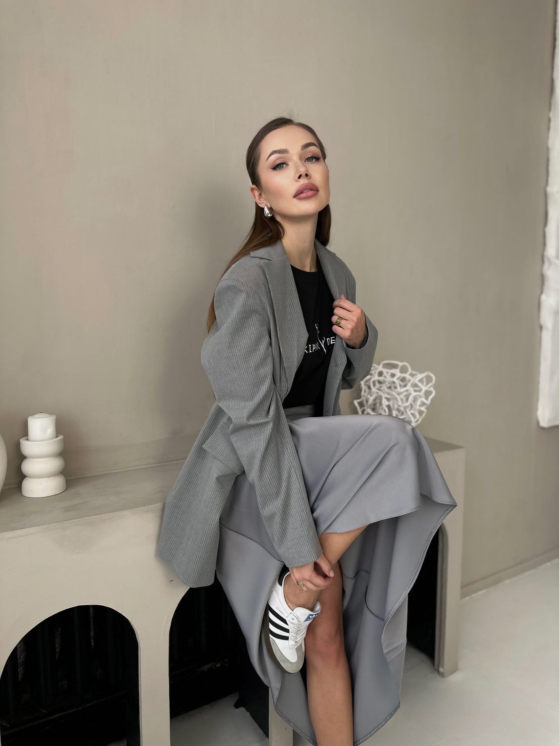 Юбка Silk Grey