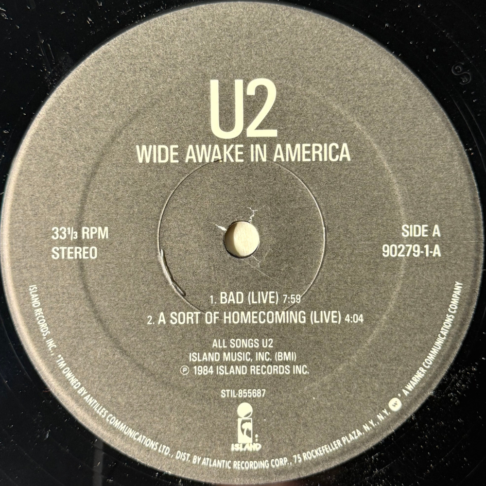 Виниловая пластинка U2 - Wide Awake In America LP