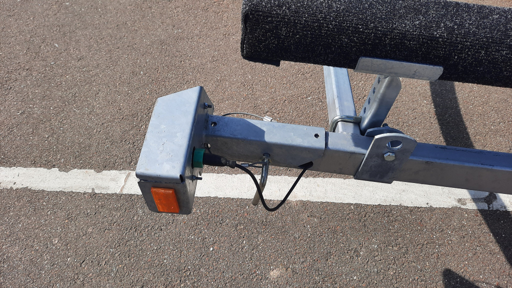 Лодочный прицеп МЗСА 81771E.101 для лодок и катеров