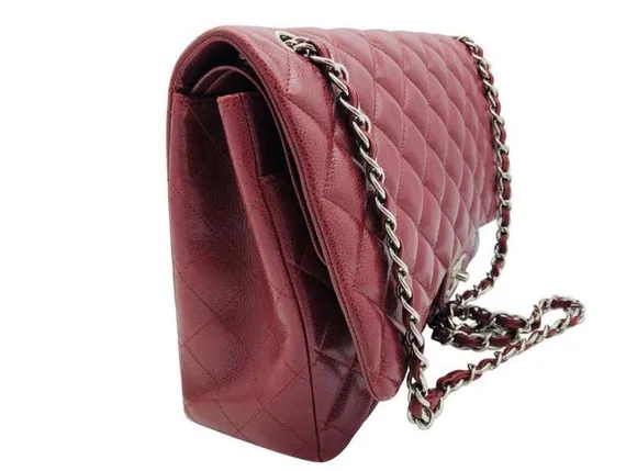 Сумка Chanel Timeless Jumbo бордовый