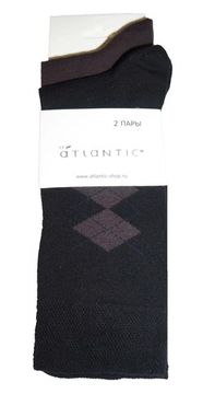 Носки мужские (2 пары) ATLANTIC 2MSC-433