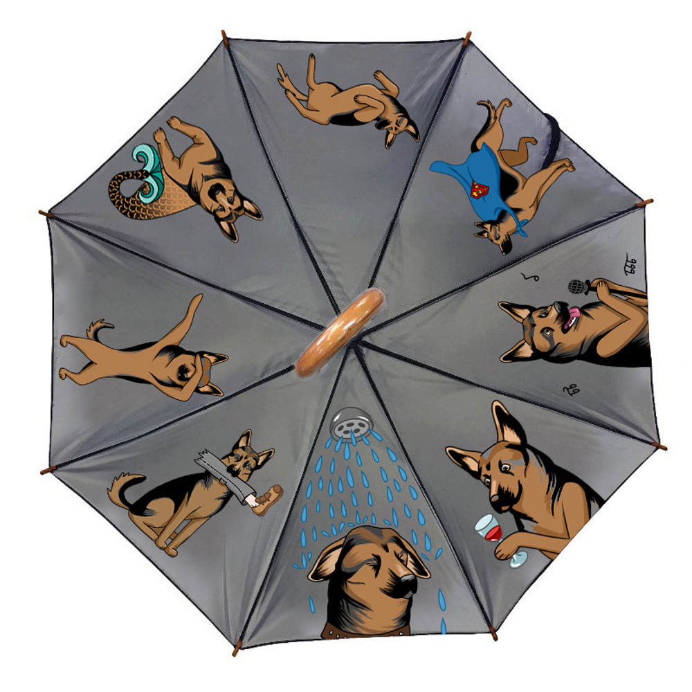 Зонт "Веселые овчарки"