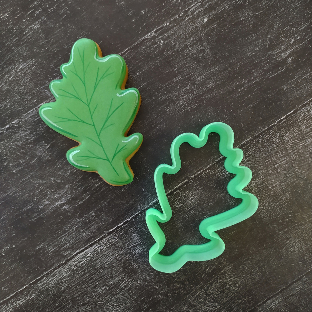 Лист дубовый №1