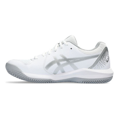 Женские теннисные кроссовки ASICS Gel-Dedicate 8 Clay Court Shoe Women - White, Silver