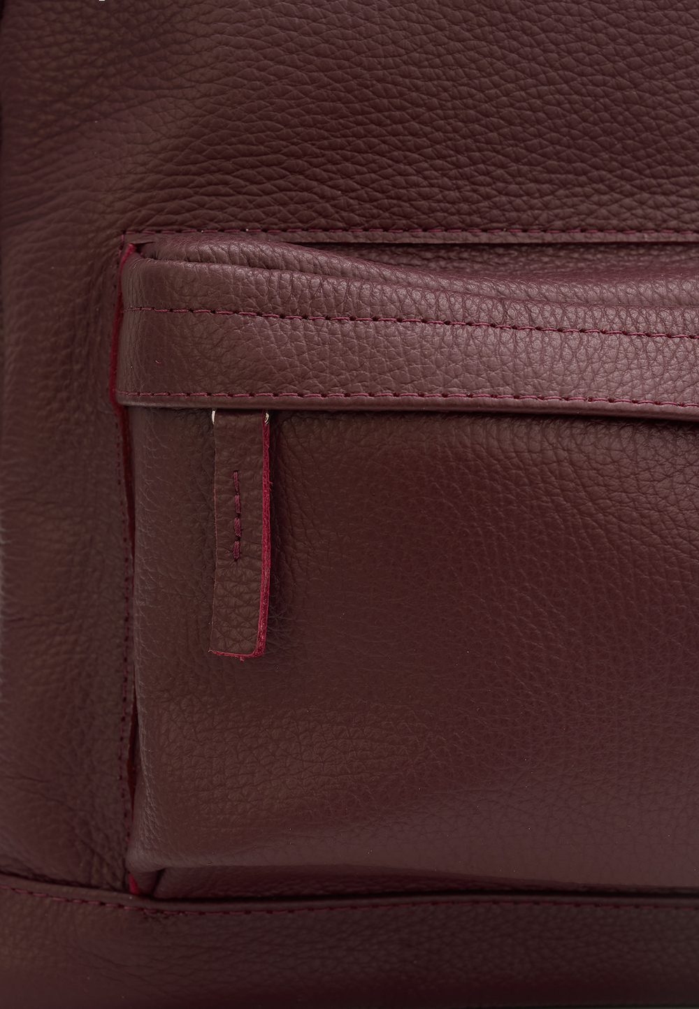 рюкзак закругленный темно-бордовый L