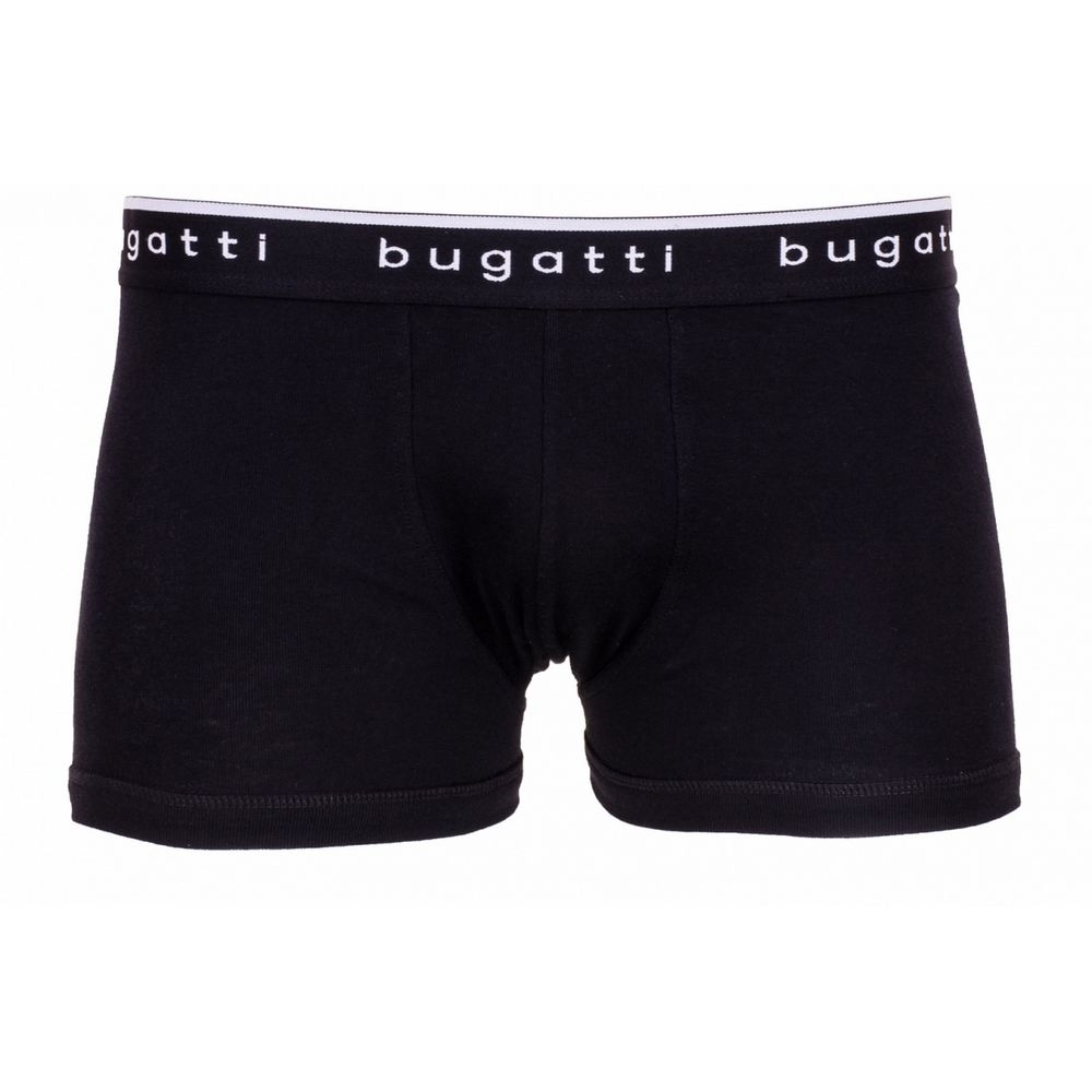 Мужские трусы боксеры черные  BUGATTI 50044/0012 930