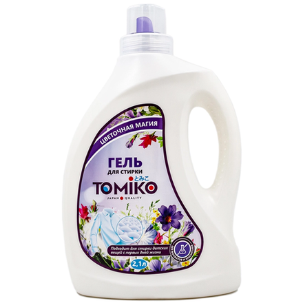 Гель для стирки Tomiko Цветочная магия 2.1л