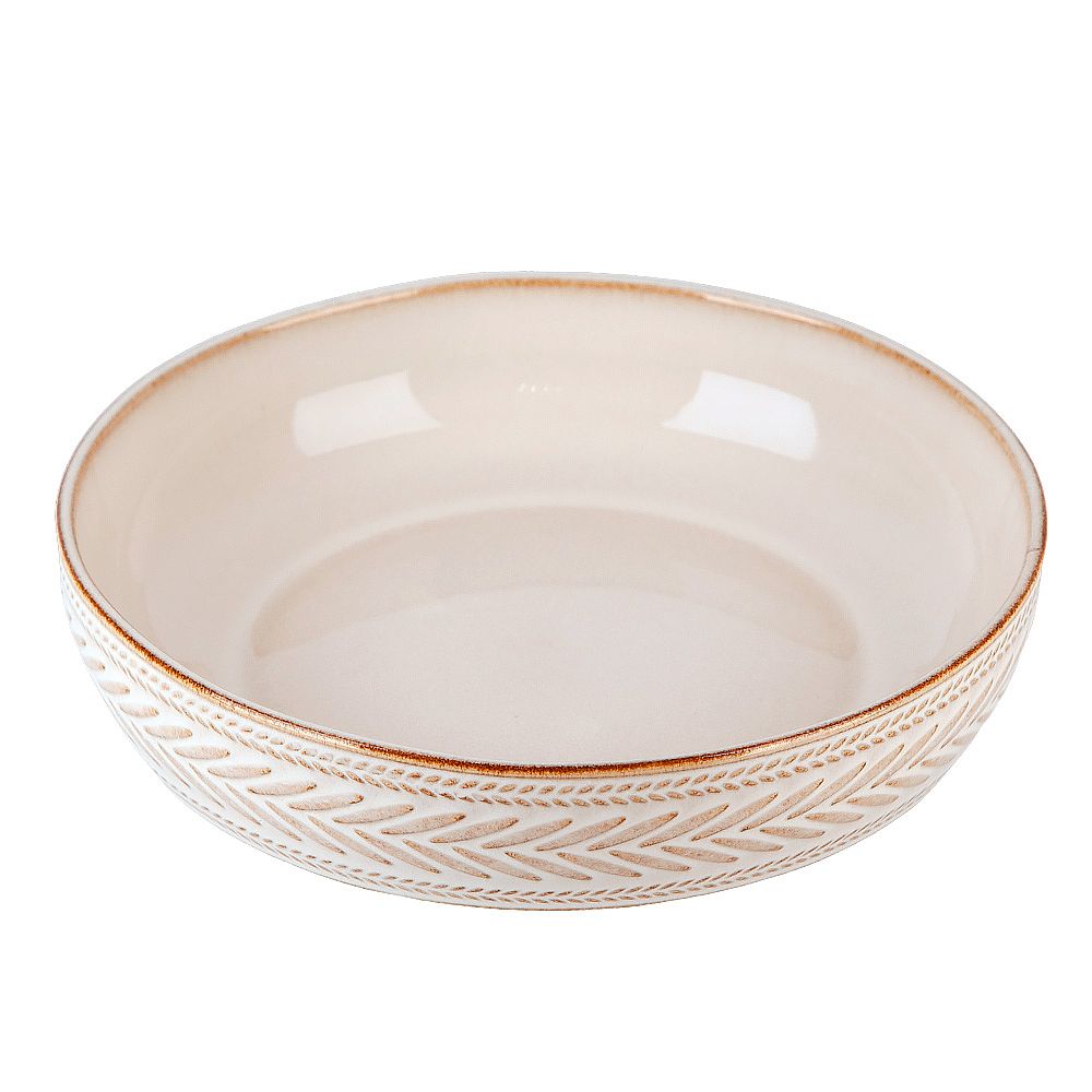 Салатник "Villatic" v=850 мл d=19,5 см (min6) (керамика) (транспортная упаковка)