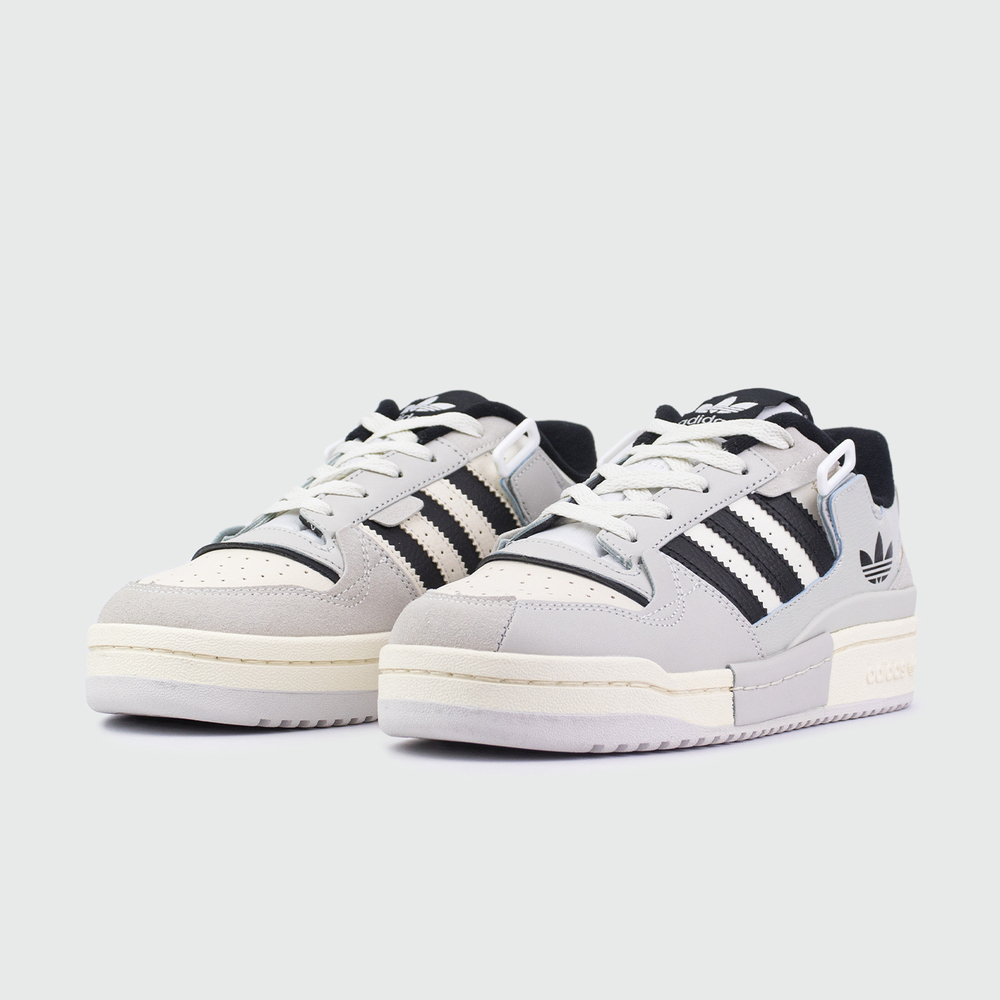 Кроссовки Adidas Forum Low Grey / Black Str.