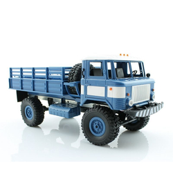 Р/У машина WPL ГАЗ-66 грузовая (синяя) 1/16+акб 2.4G RTR