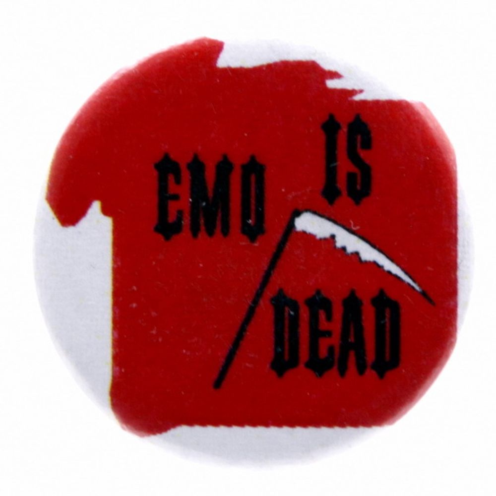 Значок Emo is Dead