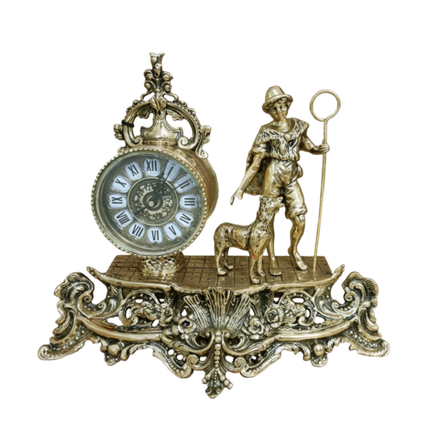 Bello De Bronze Часы ''Пастушок'' каминные бронзовые