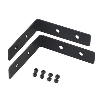 Комплект соединителей верхних для встраиваемого магнитного трека в натяжной ПВХ потолок 2 шт. CLT 0.223 10 чёрный Space Crystal Lux