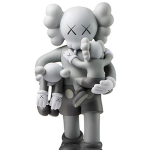 Дизайнерские игрушки KAWS KAWS Clean Slate Vinyl Figure Grey 17.8cm, KW-CSVFGY